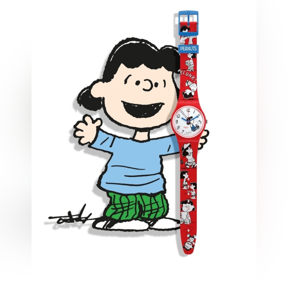 Peanuts Red Character Watch